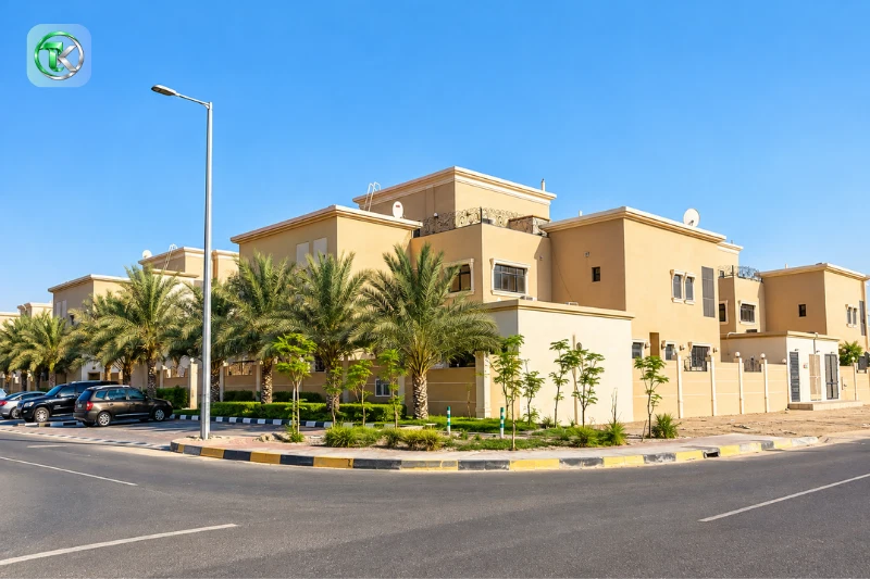 Mohammed Bin Zayed City residential villas and - streets