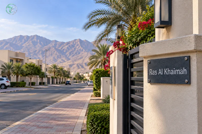Ras Al Khaimah residential address in the UAE