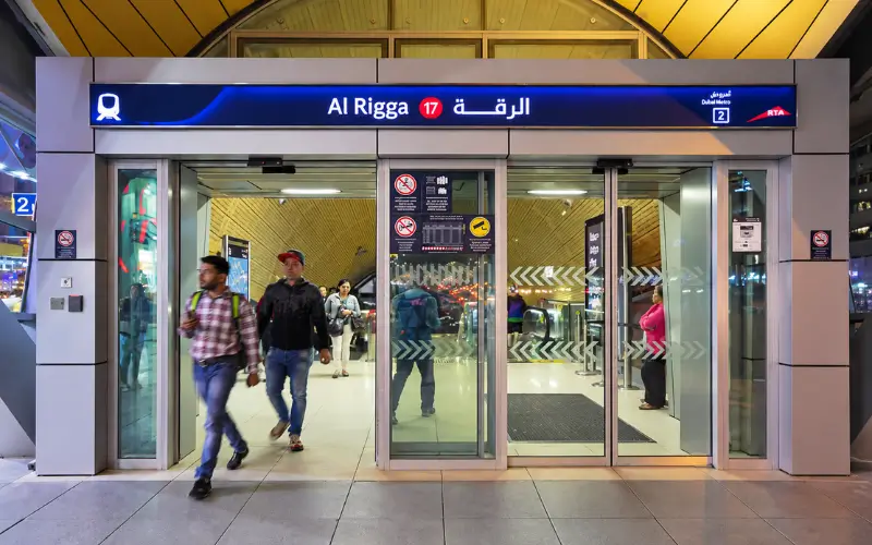 al rigga metro station