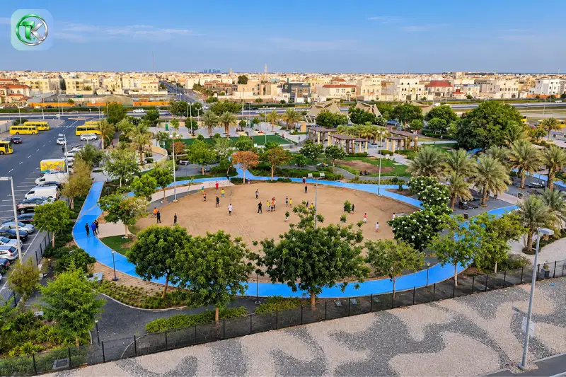 Mohammed Bin Zayed City park and community facilities